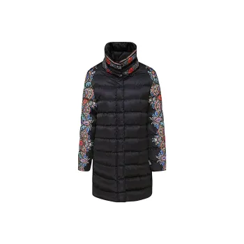 ETRO Printed Quilted Coat