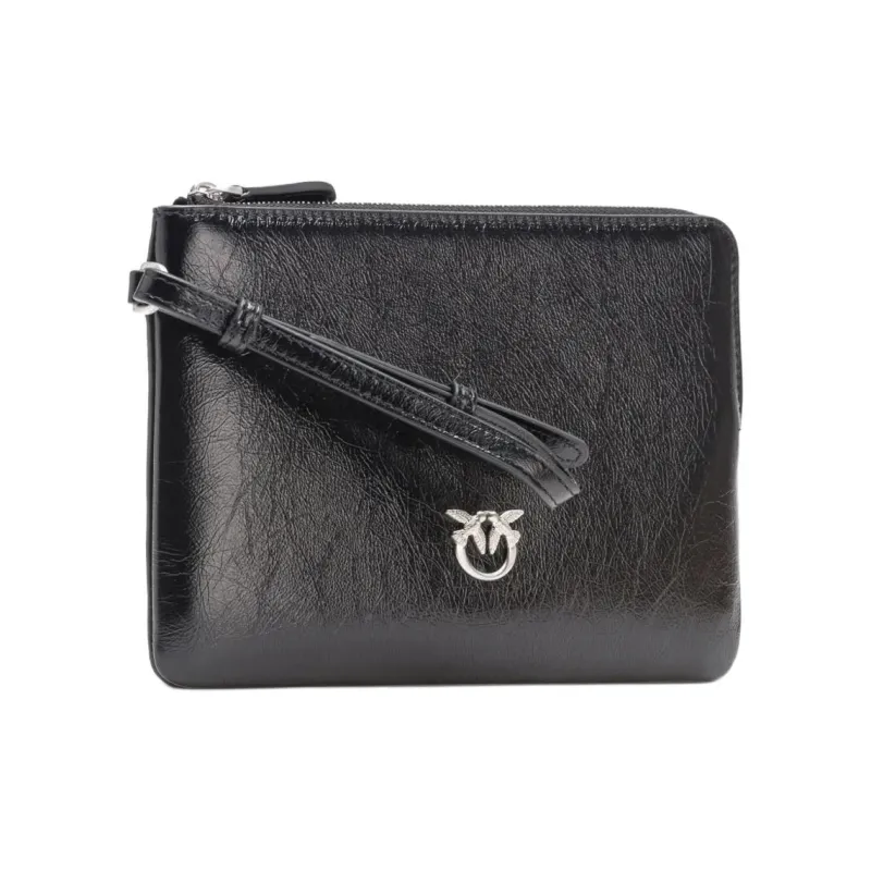 PINKO Leather Clutch Bag-1