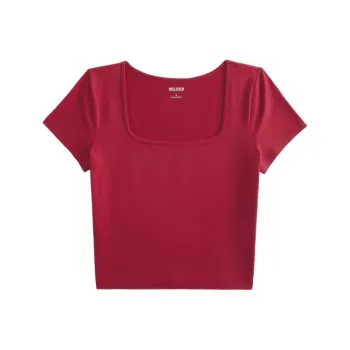 Hollister T-Shirts Women's Red