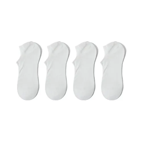 Moremoli No Show Socks Men's 4 Pack