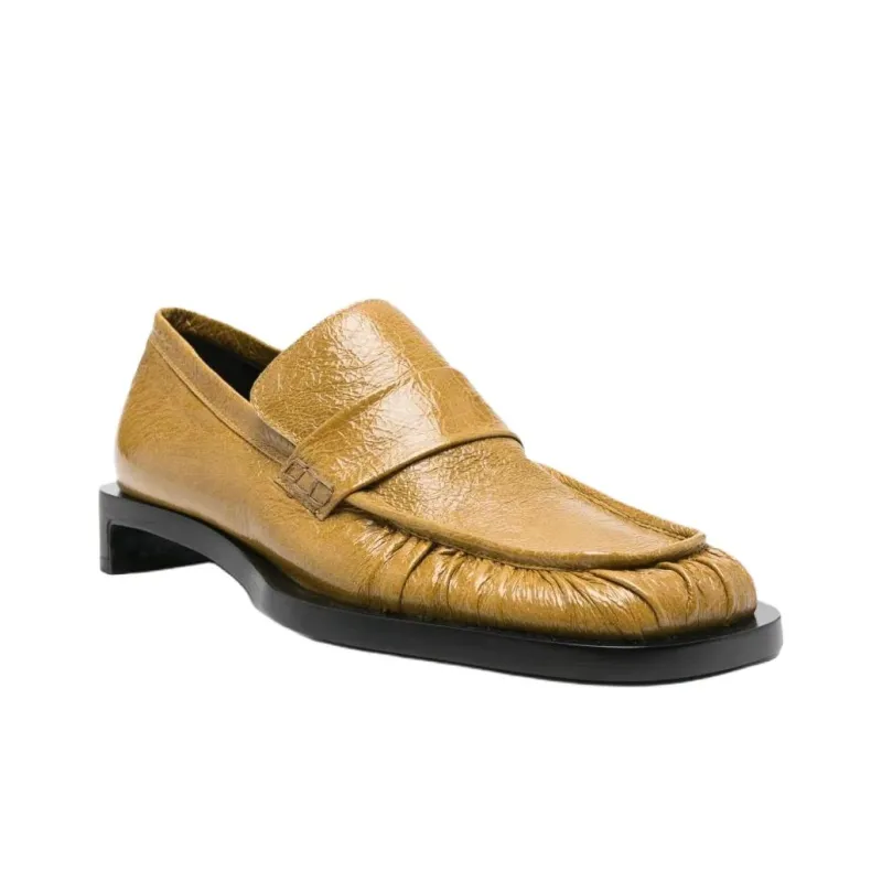 JIL SANDER Casual Single Shoes 3cm Women's Brown-2