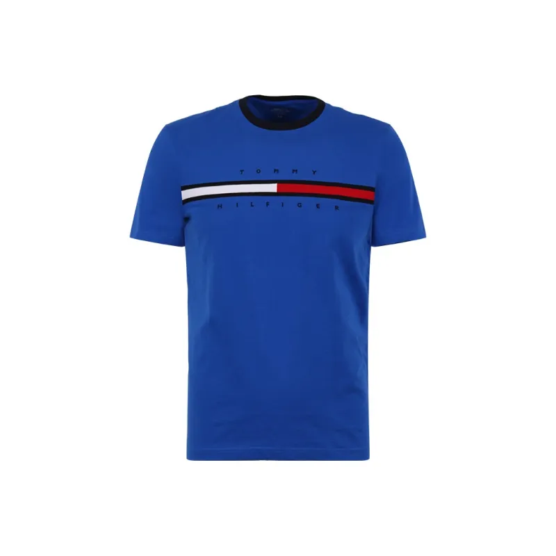 Tommy Hilfiger T Shirt Men's Royal Blue-0