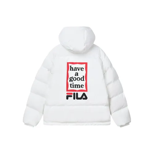 FILA x Have A Good Time Down Jacket Women's Standard White