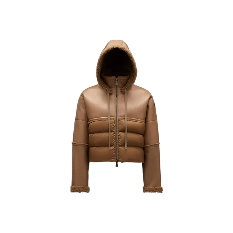 Moncler SS22 Down Jacket Women's Brown-0