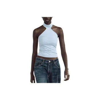 ZARA Tank Top Women's Light Blue