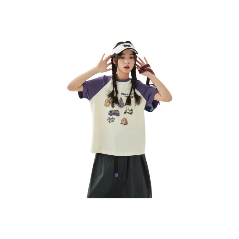 ZIHAN T Shirt Unisex Jam Purple-0