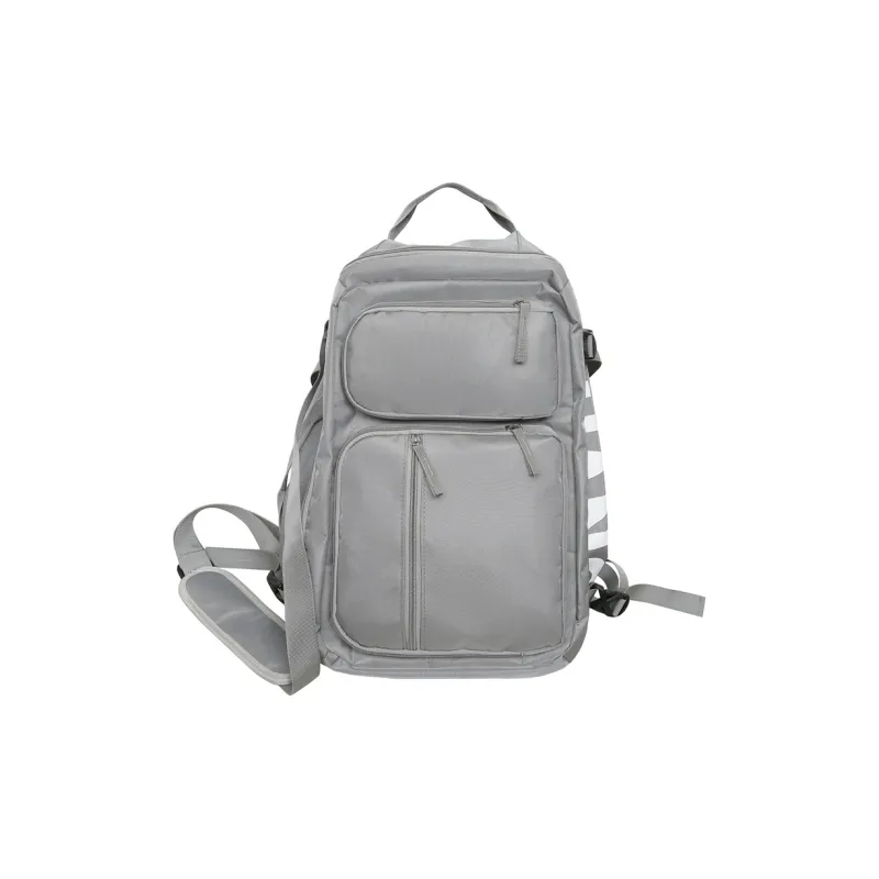 GOBLIN SHARKS 1759 Oxford Patchwork Net Backpack Regular Unisex Multicolor-0