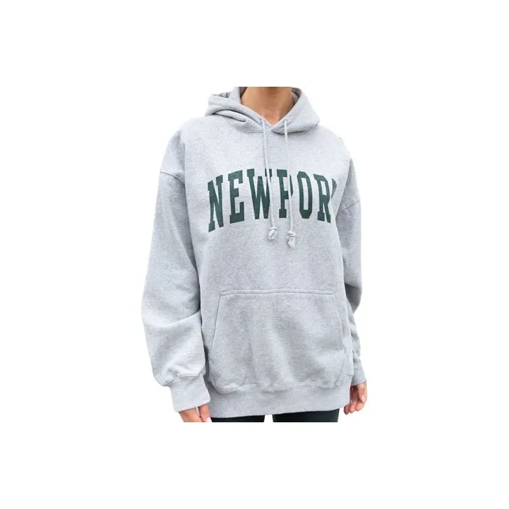 Brandy Melville Sweatshirt Women's Heather Gray-0