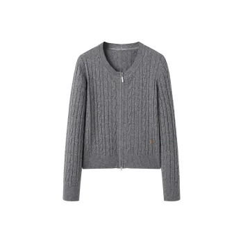 PEACEBIRD Knitwear Women's Gray