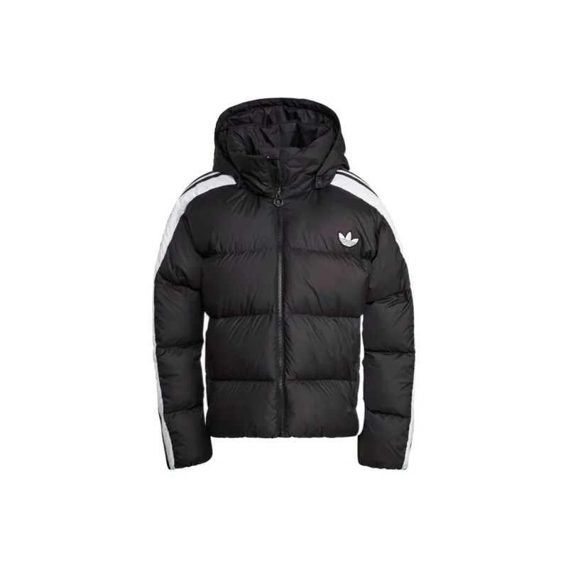 Adidas Originals Clover Series Outfit Down Jacket Winter Women's Black-0