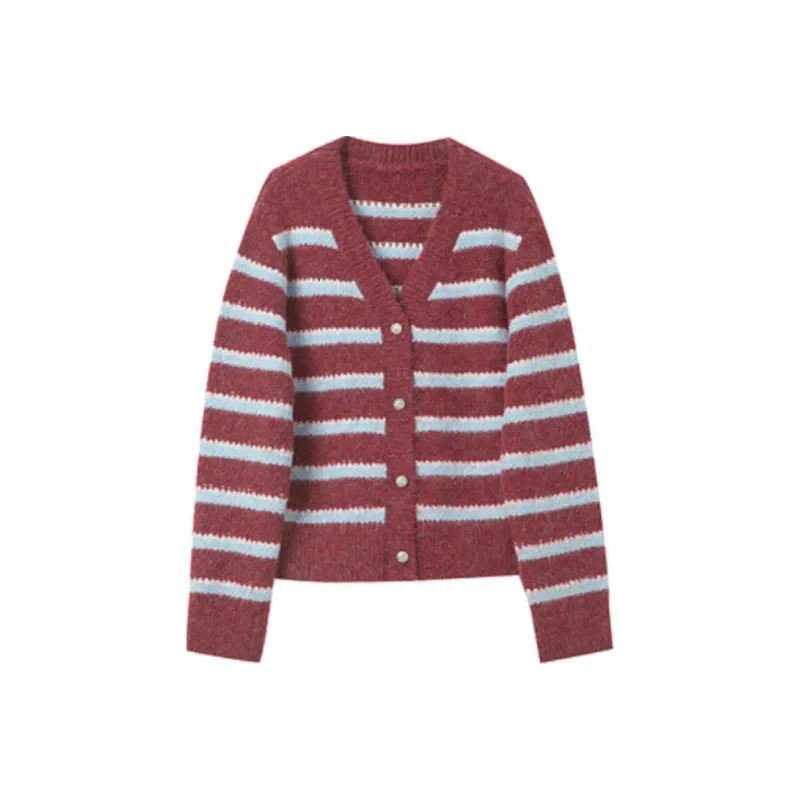 3COLOUR Knitwear Women's Burgundy-0