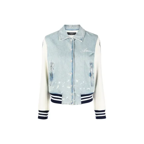 AMIRI Bones Jacket 'Alabaster/Bleach Destroy'