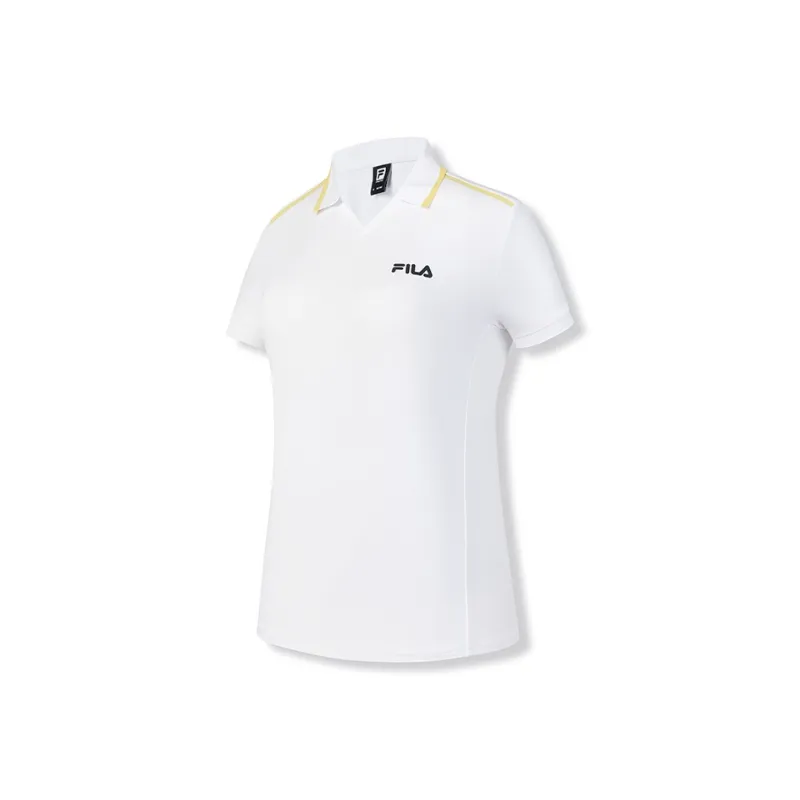 FILA Polo Shirts Women's Jade White-0