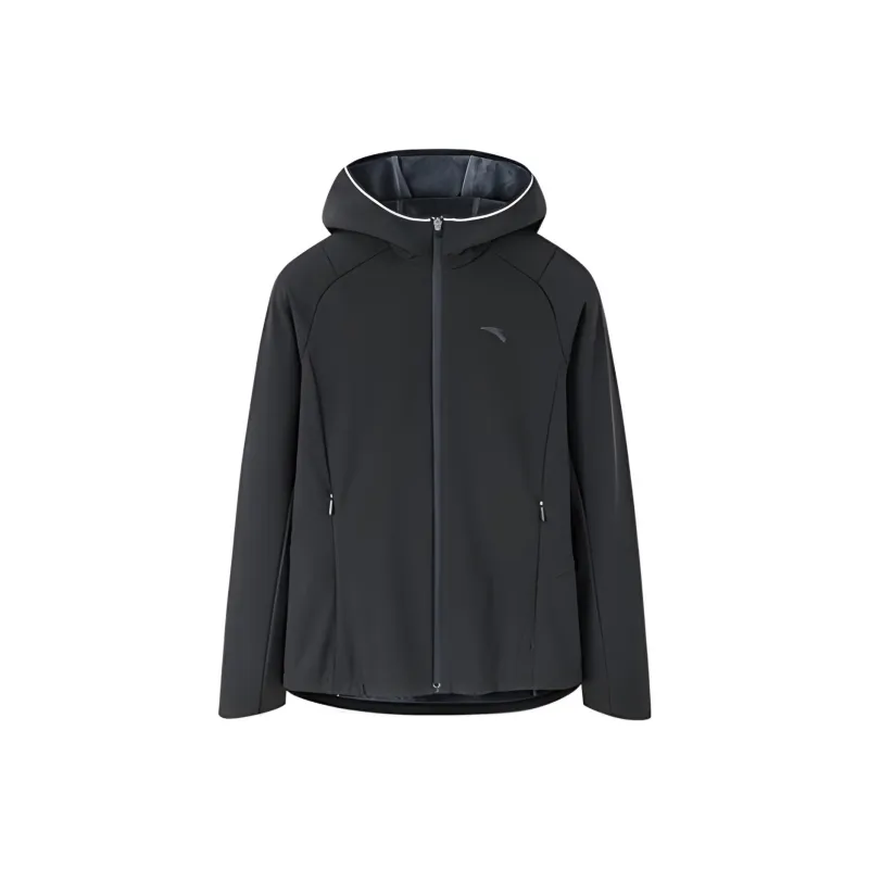 ANTA Running Collection Jackets Women's Black-0