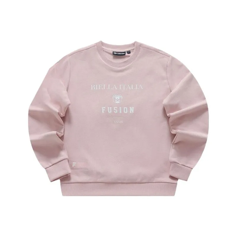 FILA FUSION UNIFORM Sweatshirt Women's Leather Clay Pink-0