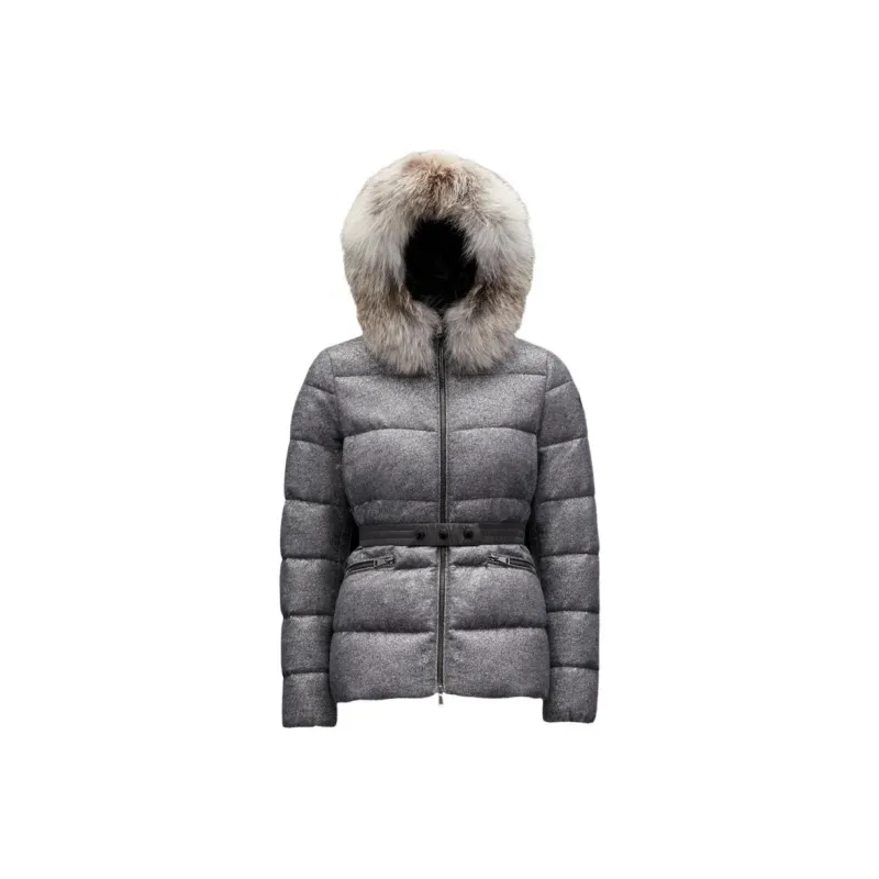 Moncler Down Jacket Women's Gray-0