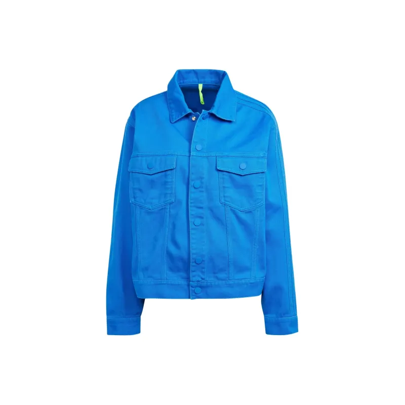 Adidas Originals Kseniaschnaider 3 Stripes Dyed Jacket Jackets & Coats Women's Blue-0