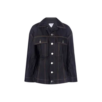 Bottega Veneta Jackets Women's Blue