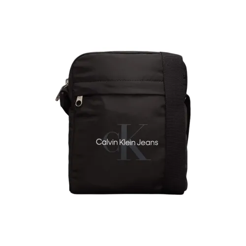 CALVIN KLEIN Polyurethane Shoulder Bag, Crossbody Bag Men's Black