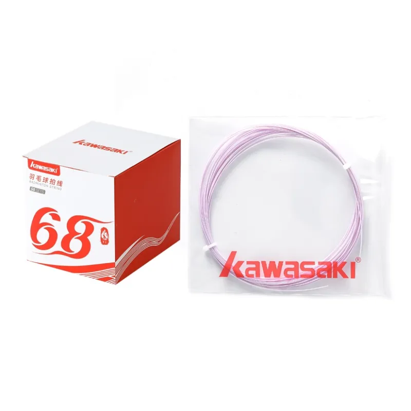 Kawasaki Durable Type Badminton Racket Strings Unisex 0.7mm-17