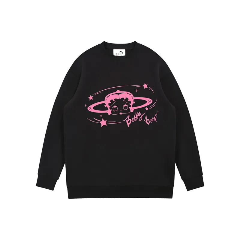 BETTY BOOP Sweatshirts Women's Black-0