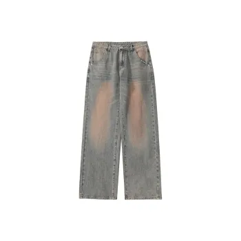 FAIRWHALE Jeans Unisex Red Copper Blue