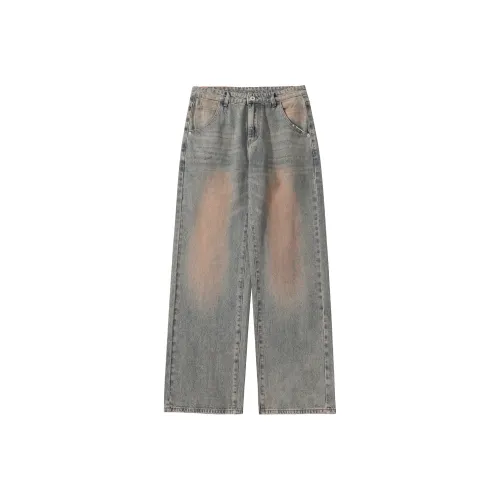 FAIRWHALE Jeans Unisex Red Copper Blue