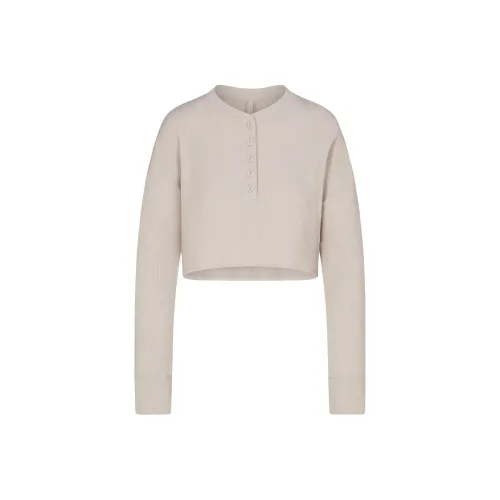 Skims Shirts Women's STONE/Stone Color