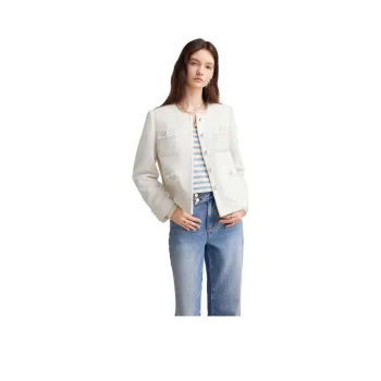Goodland Jackets Coats Women's Cream White