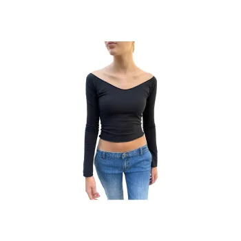 Brandy Melville Shirt Women's Black