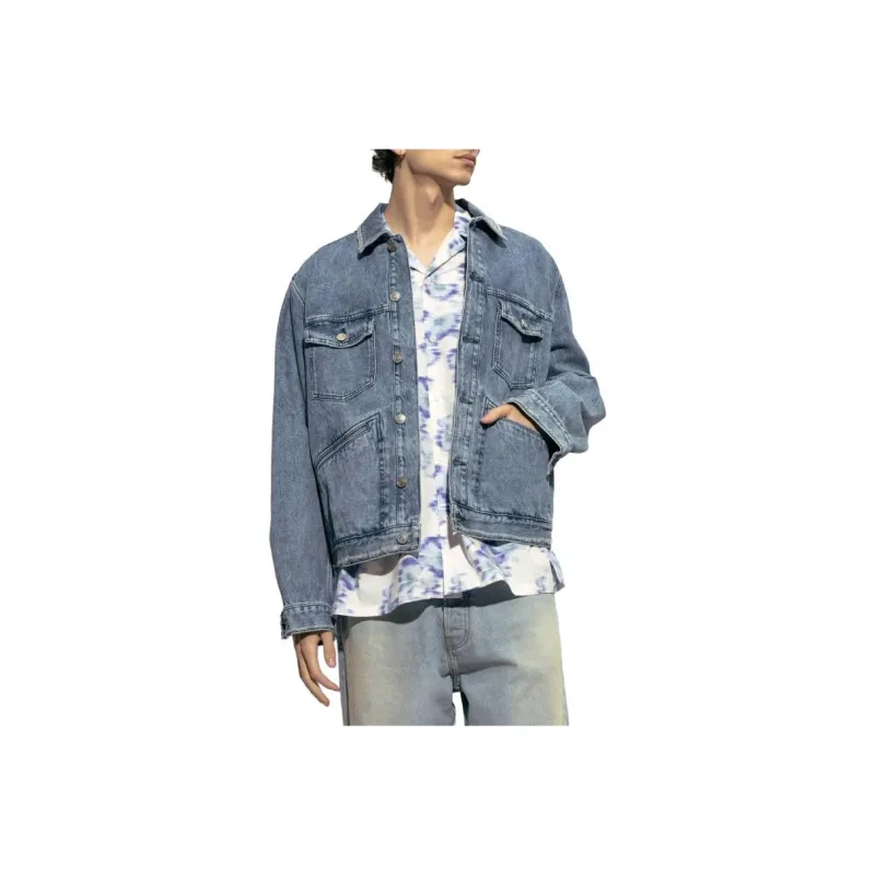 ISABEL MARANT Denim Jacket Men's Blue-0