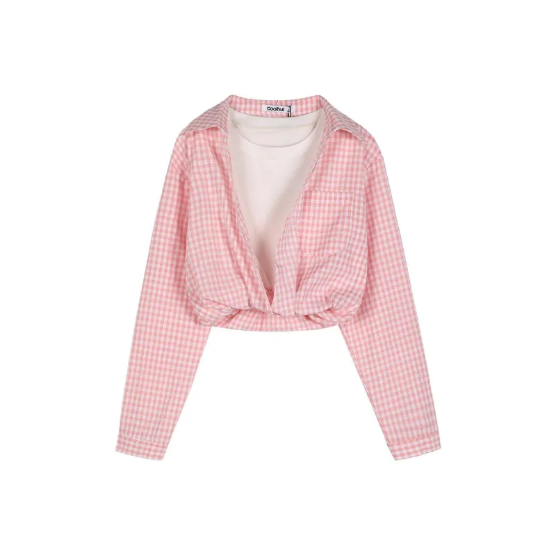 Coolhut Shirts Women's Plaid-0