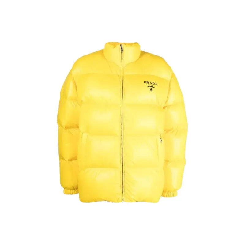 PRADA FW22 Down Jacket Coat Winter Women's Yellow-0