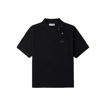LACOSTE Polo Shirt Women's Black