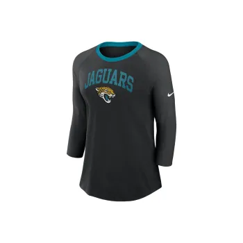 Nike Jacksonville Jaguars Women's Nike Nfl 3/4 Sleeve T Shirt