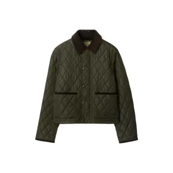 Burberry Long Sleeved Quilted Jacket