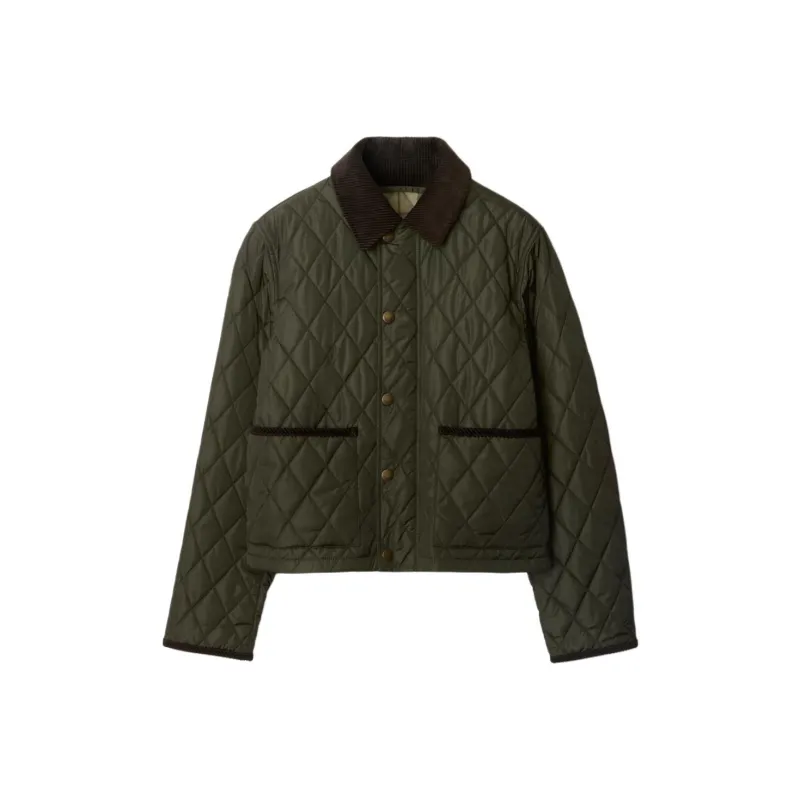 Burberry Long Sleeved Quilted Jacket-0