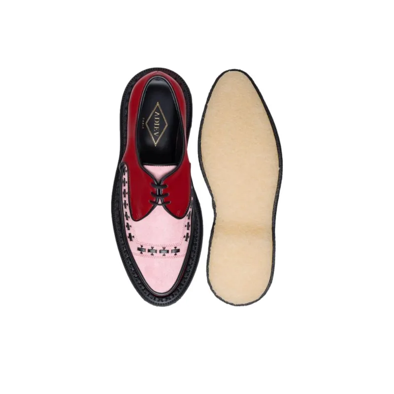 ADIEU PARIS Casual Single Shoes Women's Red Pink-3