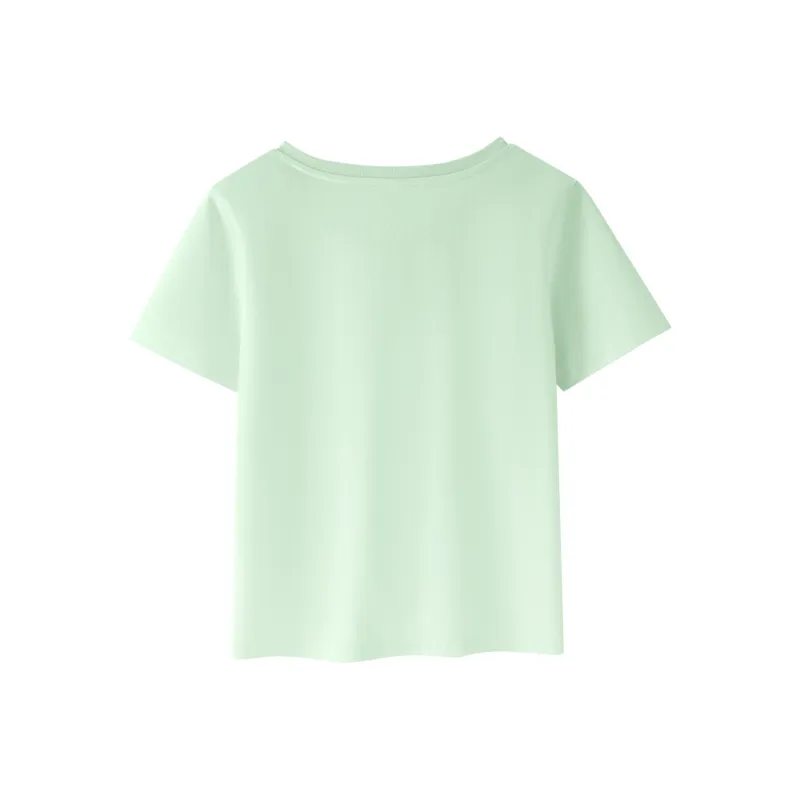 JEANSWEST Set in Sleeve T Shirt Women's-4