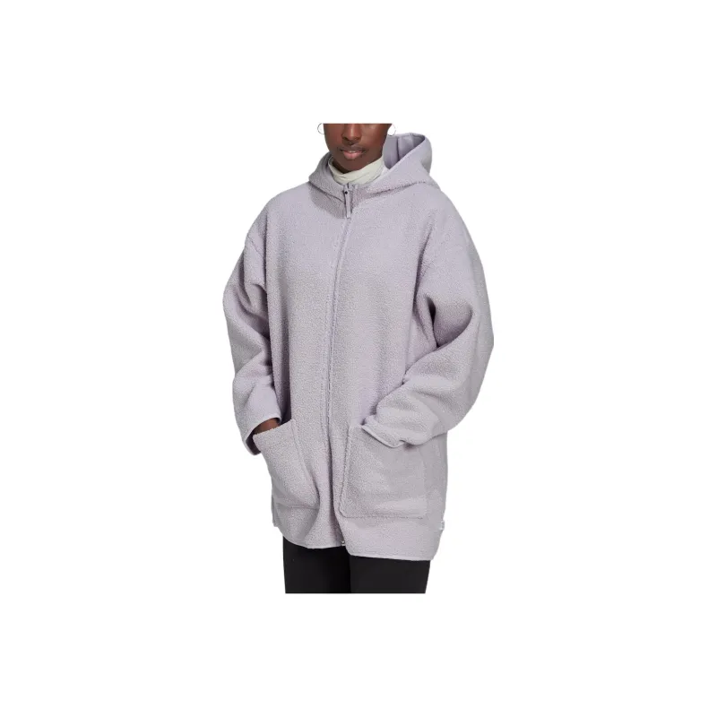 Adidas W New Fz Hdy Jacket Women's Purple-0