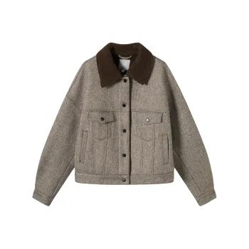 DIALOGUE Jackets & Coats Women's Floral Coffee