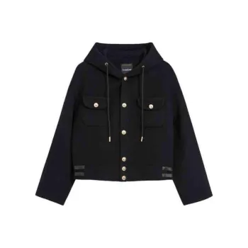 Bebe FW24 Jackets Coats Women's Deep Navy Blue