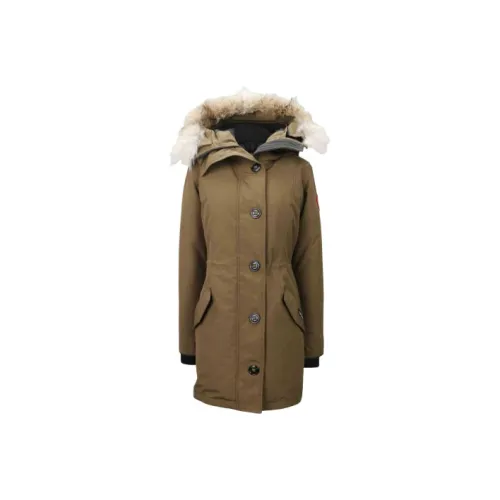 Canada Goose Rossclair Series Down Jacket Women's Army Green