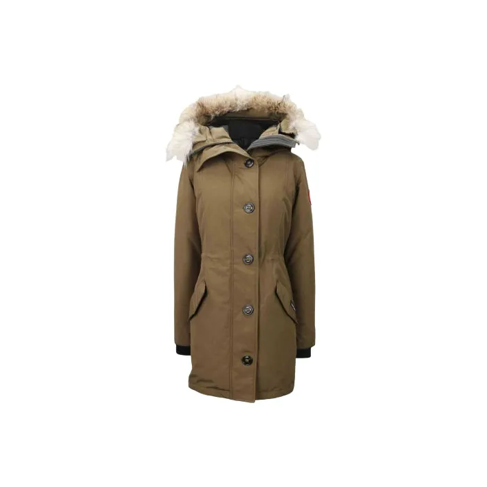 Canada Goose Rossclair Series Down Jacket Women's Army Green-0