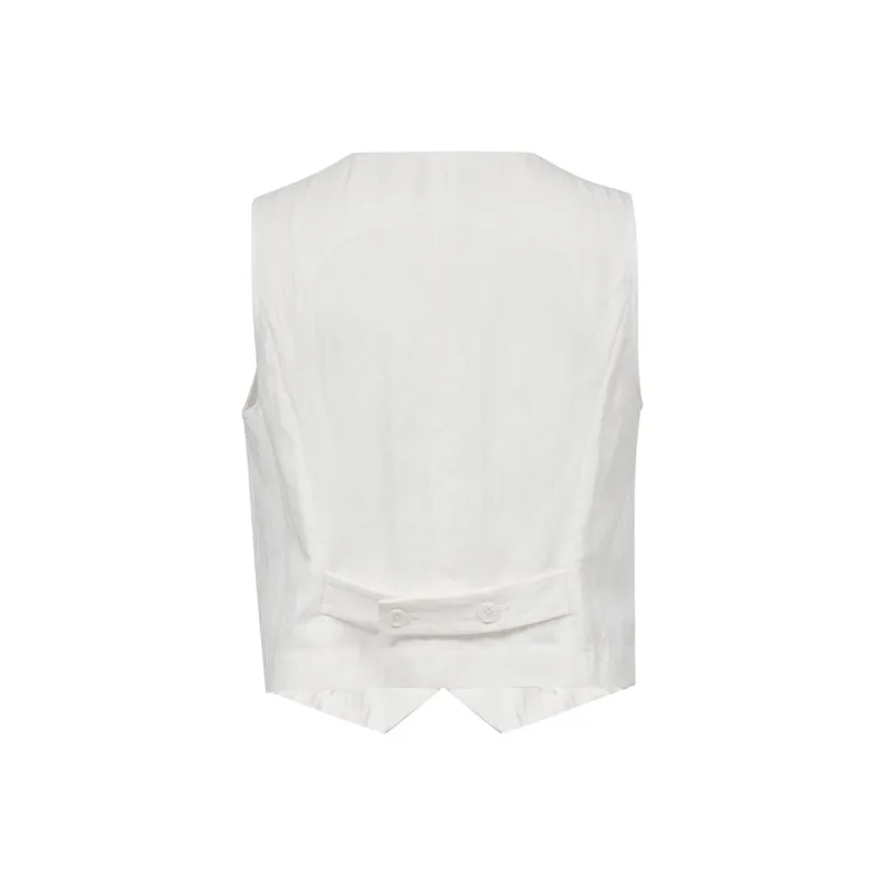 ONLY Vests Women's S00 White-1