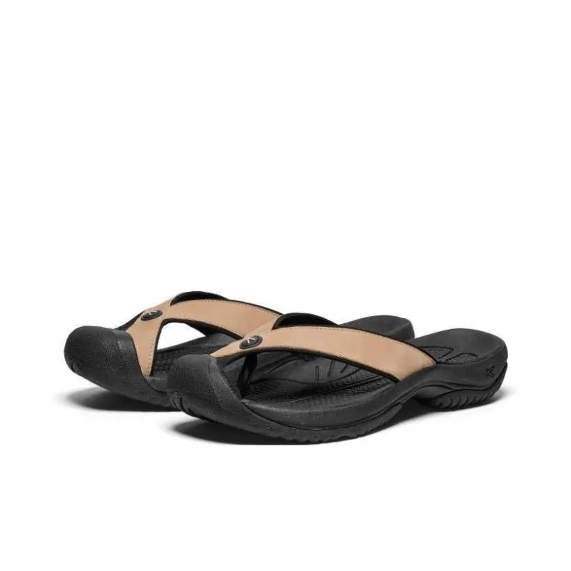 KEEN Odor Resistant Flip Flops Men's Brown-2