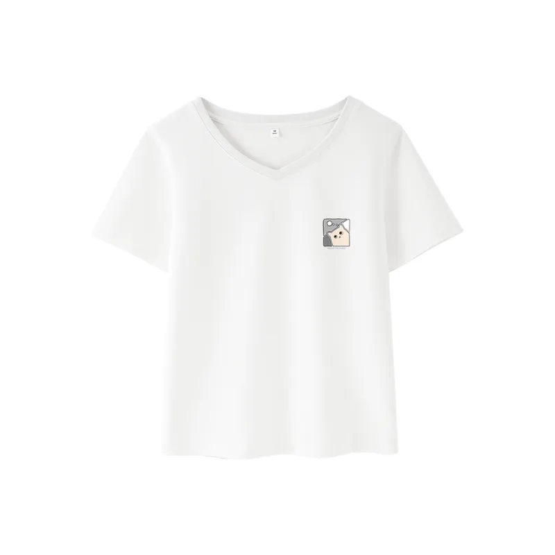 JEANSWEST Set in Sleeve T Shirt Women's-6