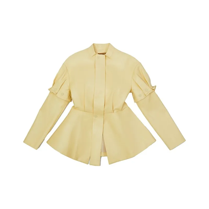 D. MARTINA QUEEN Jackets Women's Bright Yellow-0