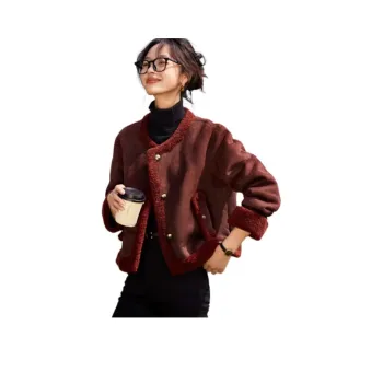 Mo Han Yi Mei Jackets Coats Women's Ancora Red