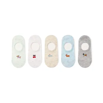 Primeet No Show Socks Women's 5 Pack